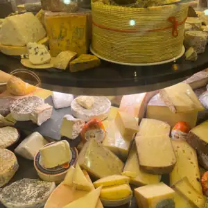 Cheese from a restaurant in Strasbourg, recommended in the Strasbourg France travel guide.