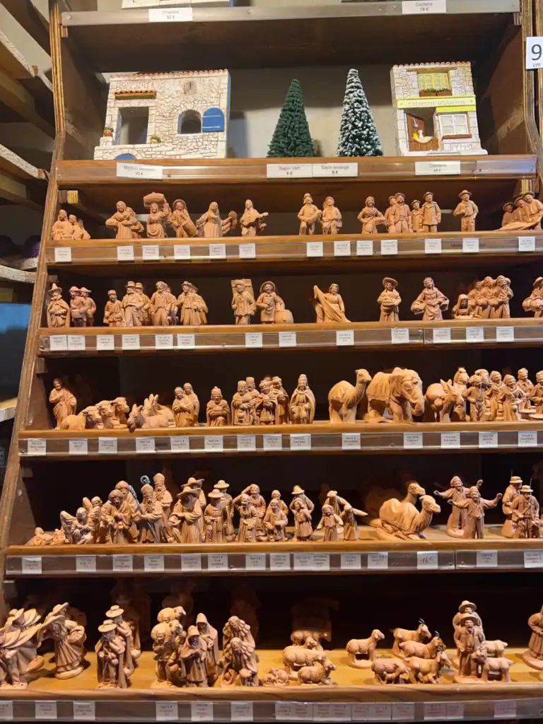 Nativity figurines at christmas markets found in the best festivals around the world. 