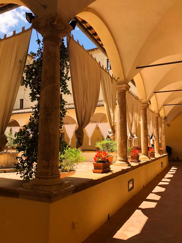 Palazzo Piccolomini in Pienza, one of the best places to visit in Tuscany. 