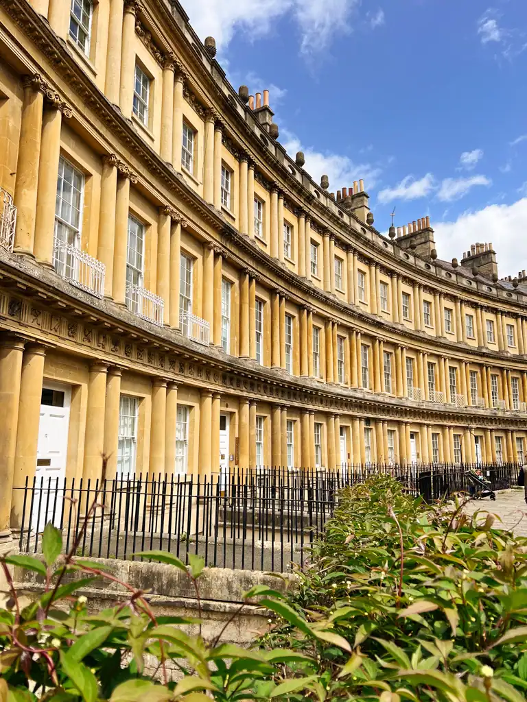More georgian crescents in Bath.