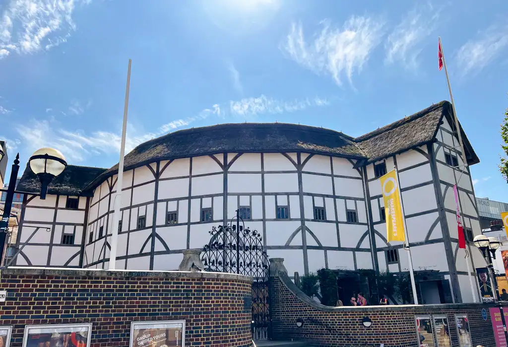 the shakespeare globe theatre in London. 