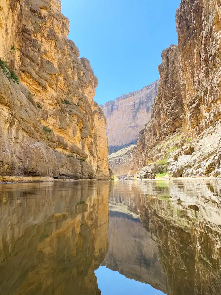Santa Elena Canyon in Big Bend National Park on a National Park road trip. 